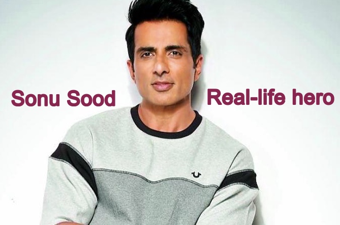 Sonu Sood a real-life hero