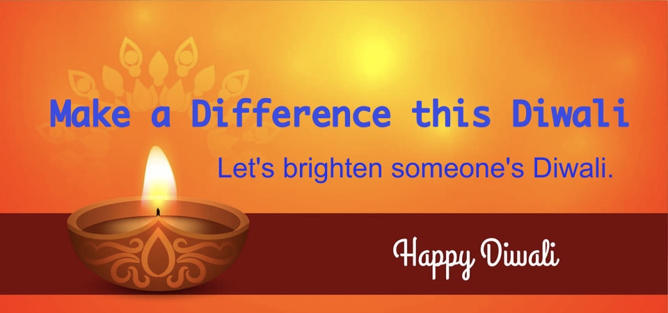 make a difference this diwali